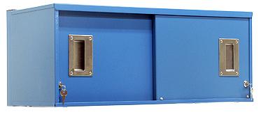 Workbench - Overhead Hinged Door Cabinets